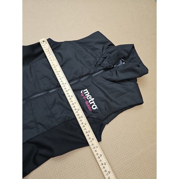 Metro By T-Mobile Vest Women’s XS Black Full Zip Logo Employee Uniform - Picture 7 of 8